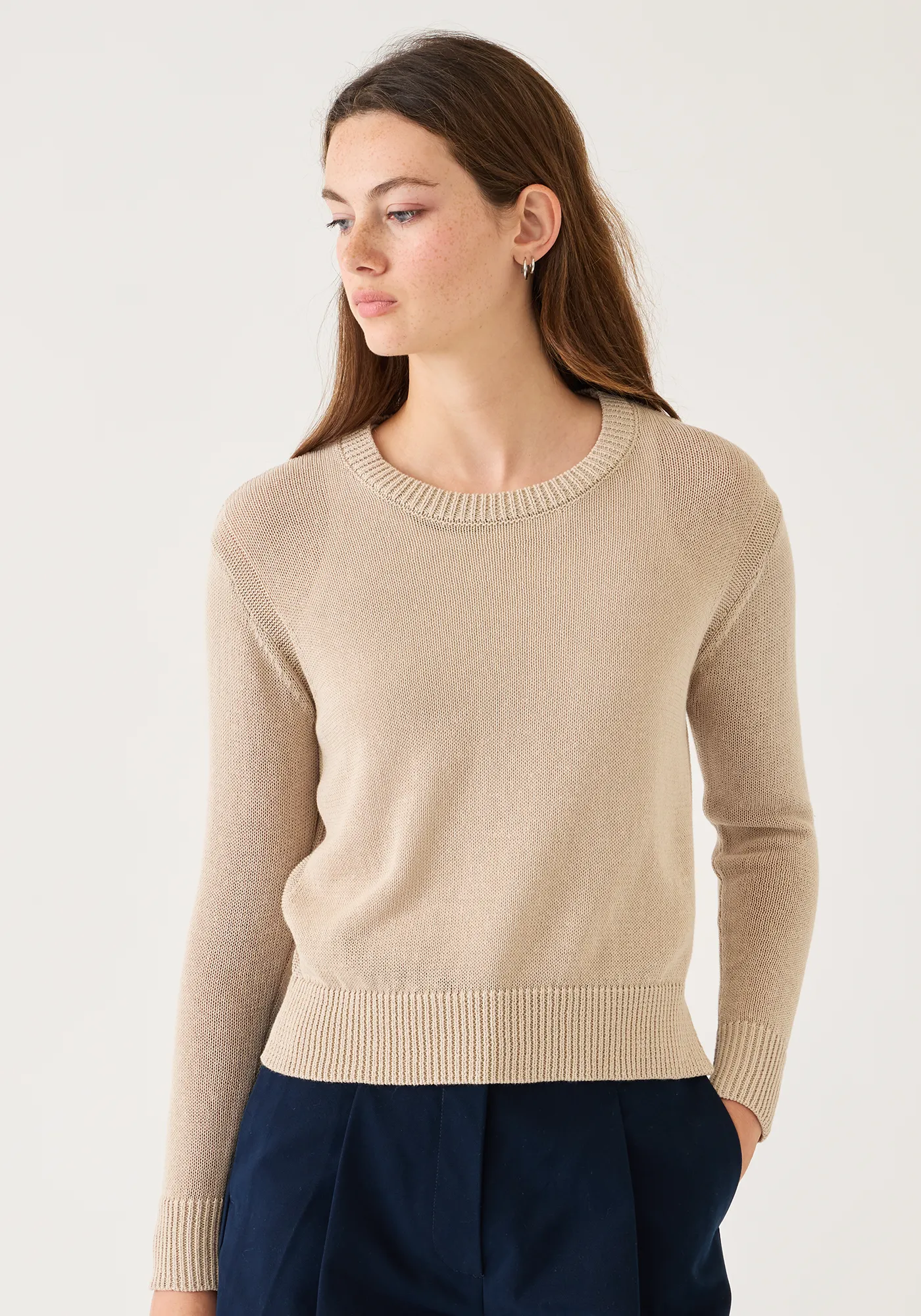 Lana Cotton Linen Sweater sold by DEMYLEE product image thumbnail 2