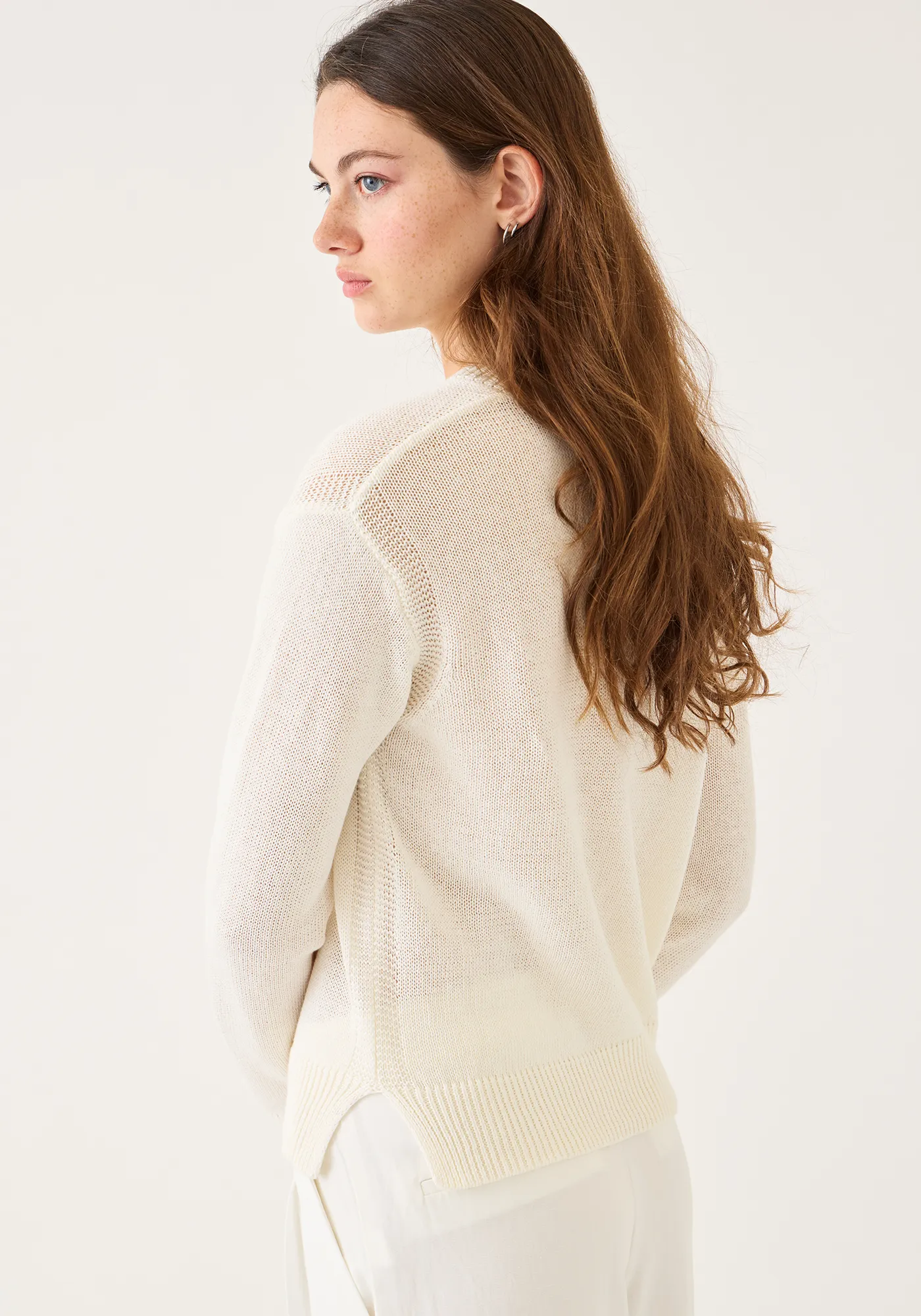 Lana Cotton Linen Sweater sold by DEMYLEE product image thumbnail 4