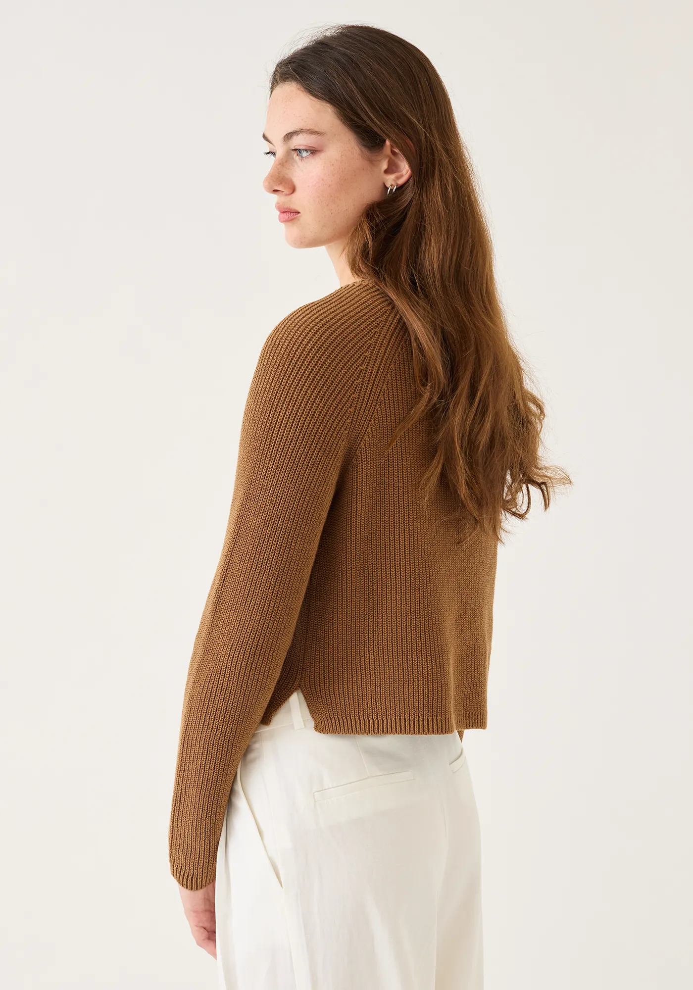 Isla Cotton Linen Sweater sold by DEMYLEE product image thumbnail 3