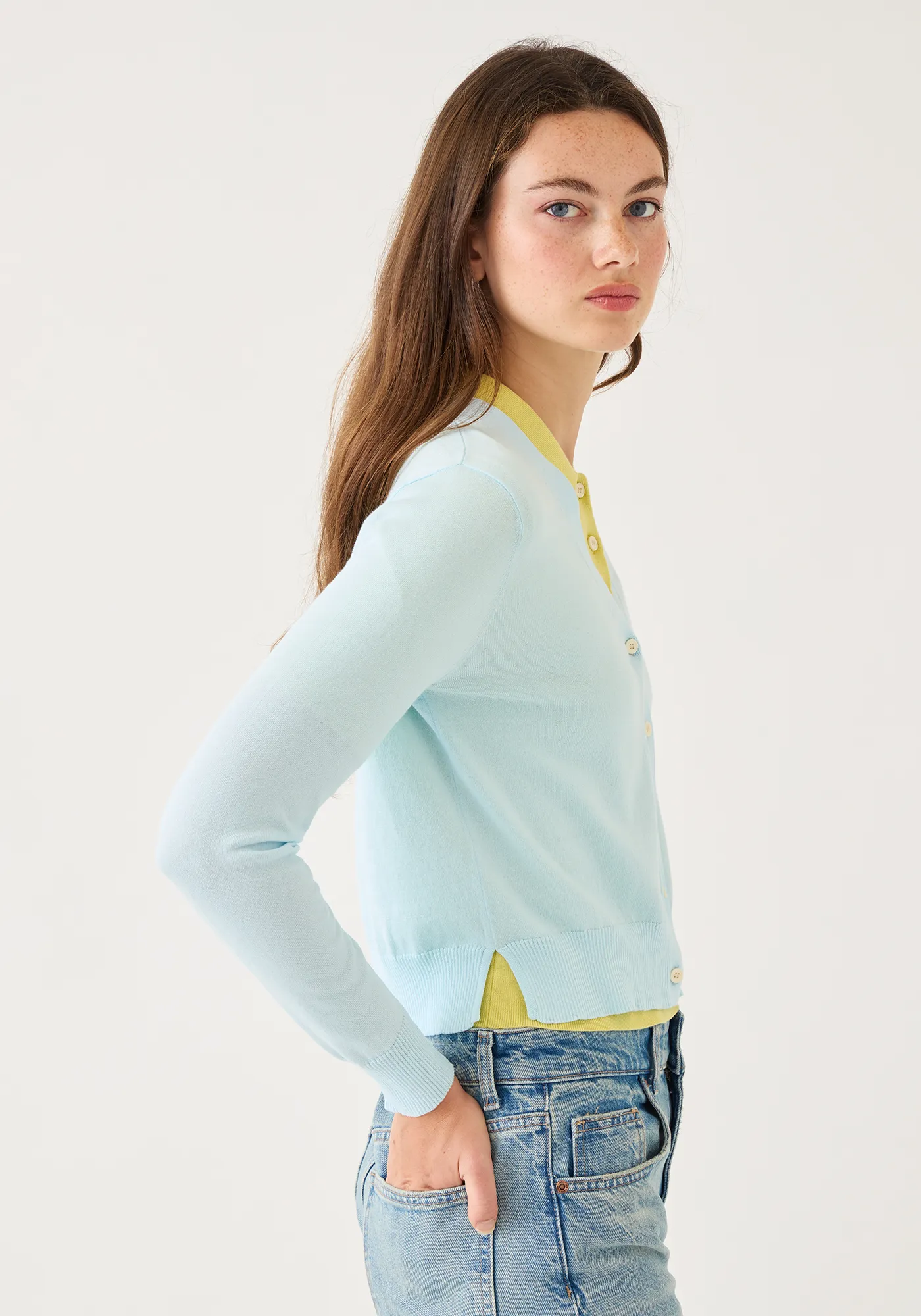 Soren Cotton Cardigan sold by DEMYLEE product image thumbnail 3