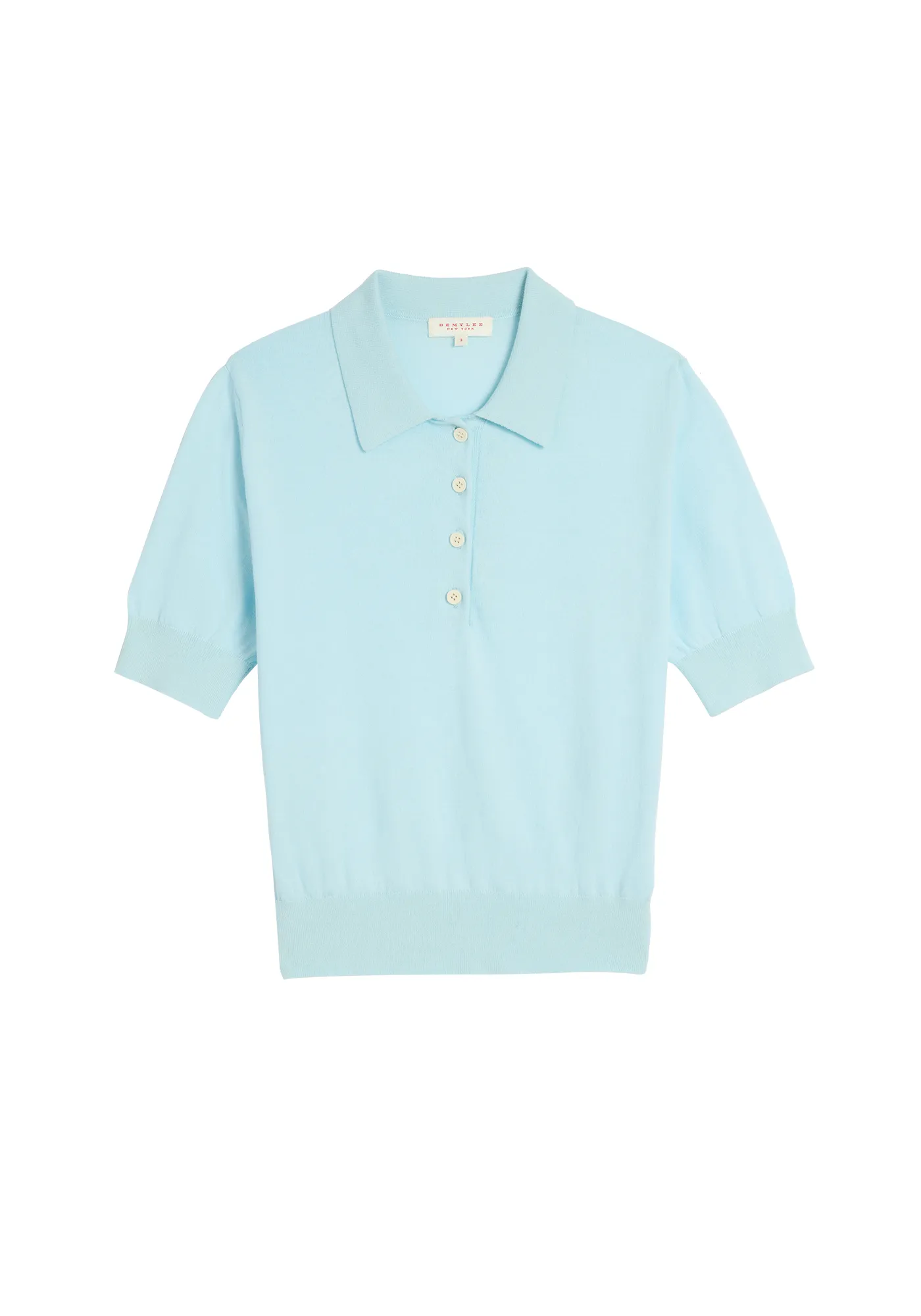 Cameron Cotton Polo Top sold by DEMYLEE product image thumbnail 5