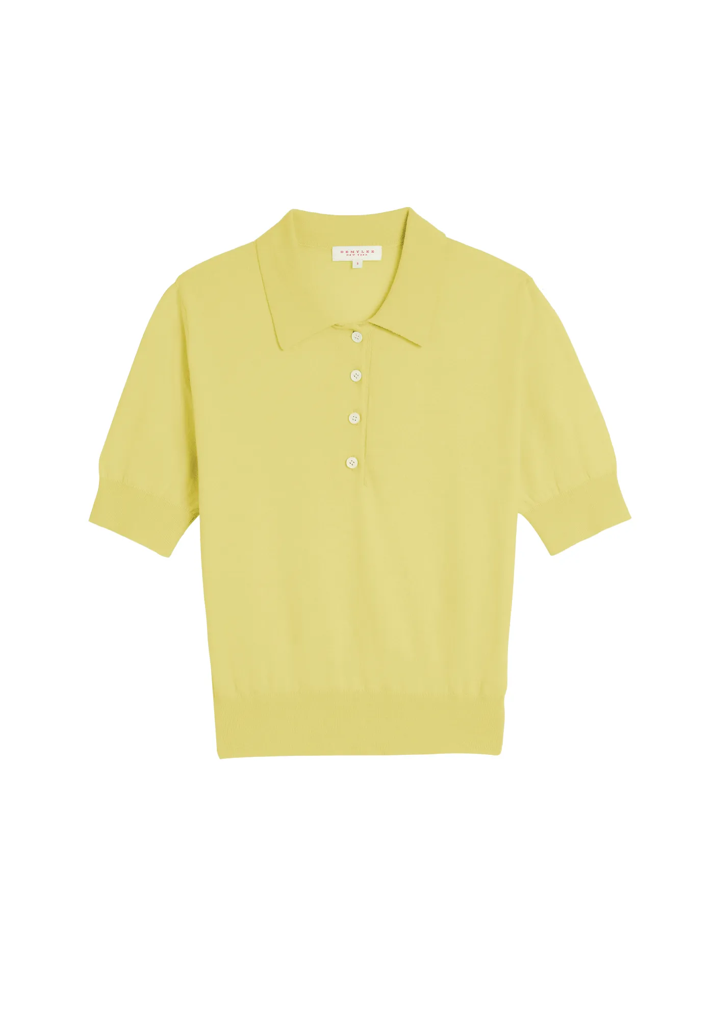 Cameron Cotton Polo Top sold by DEMYLEE product image thumbnail 3