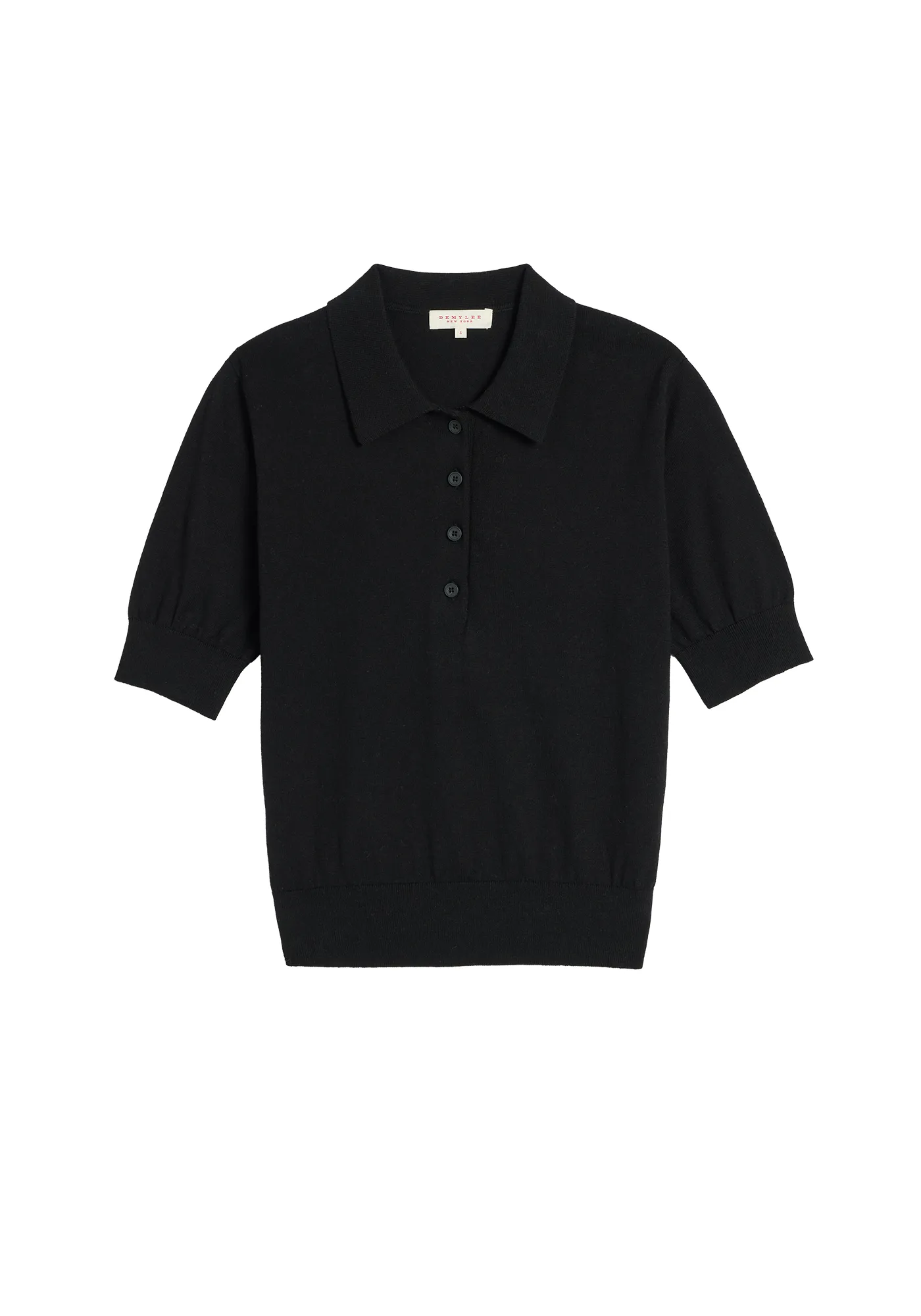 Cameron Cotton Polo Top sold by DEMYLEE product image thumbnail 4