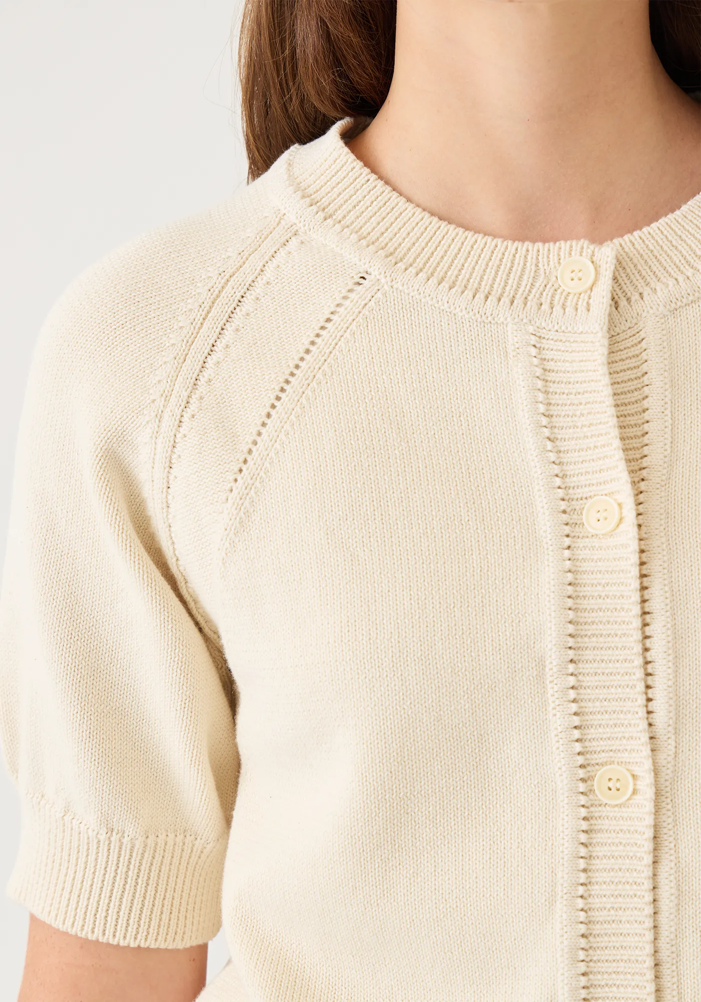 Ashley Cotton Cardigan sold by DEMYLEE product image thumbnail 3