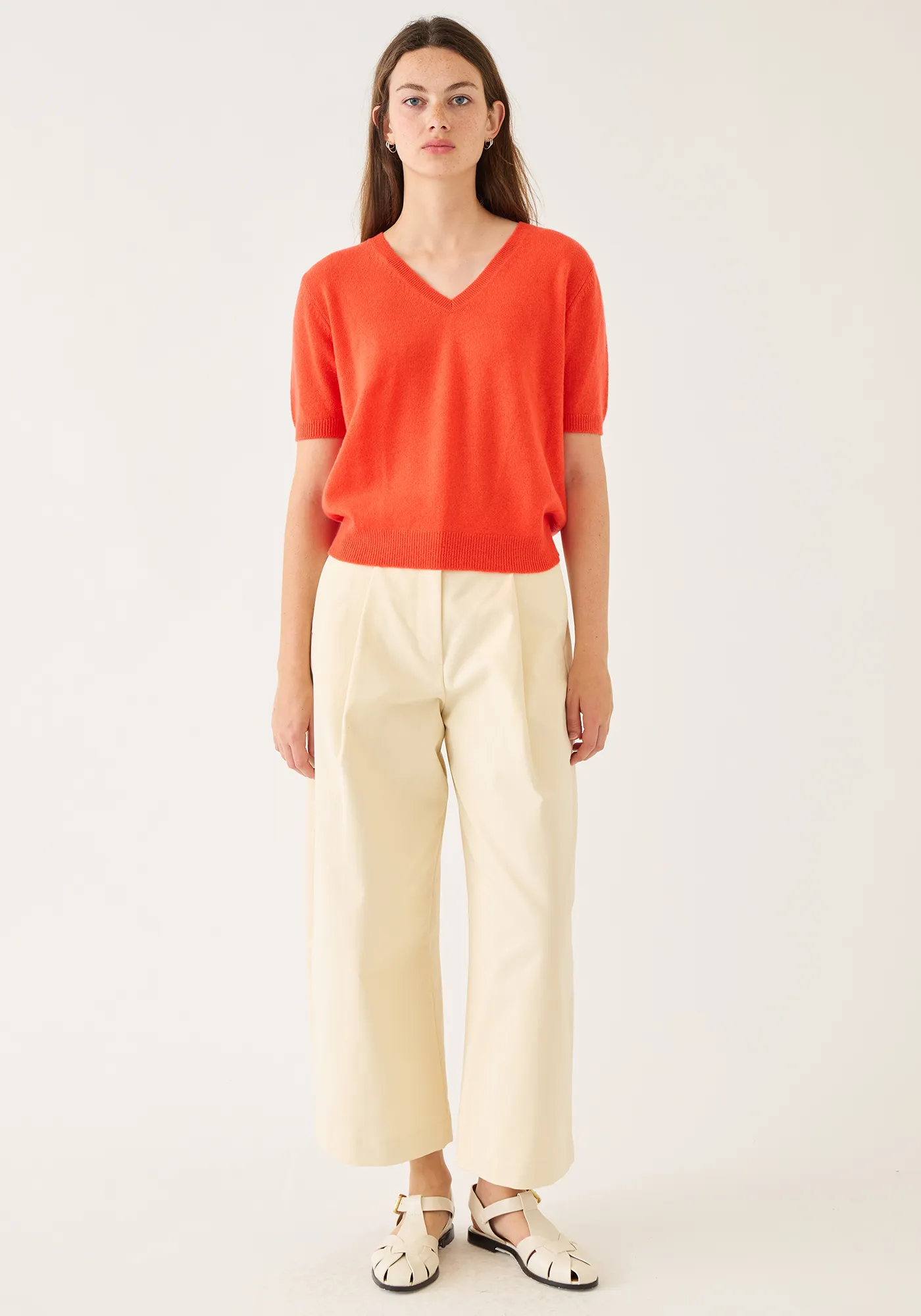 Louisa Cashmere Top sold by DEMYLEE