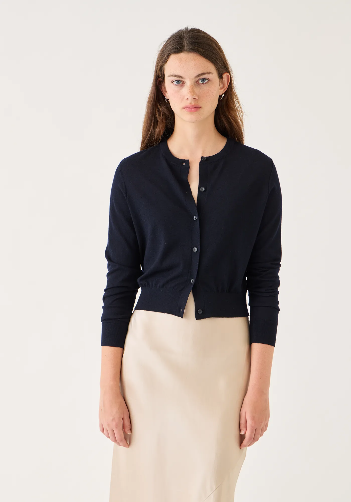 Inez Superfine Cashmere Cardigan sold by DEMYLEE