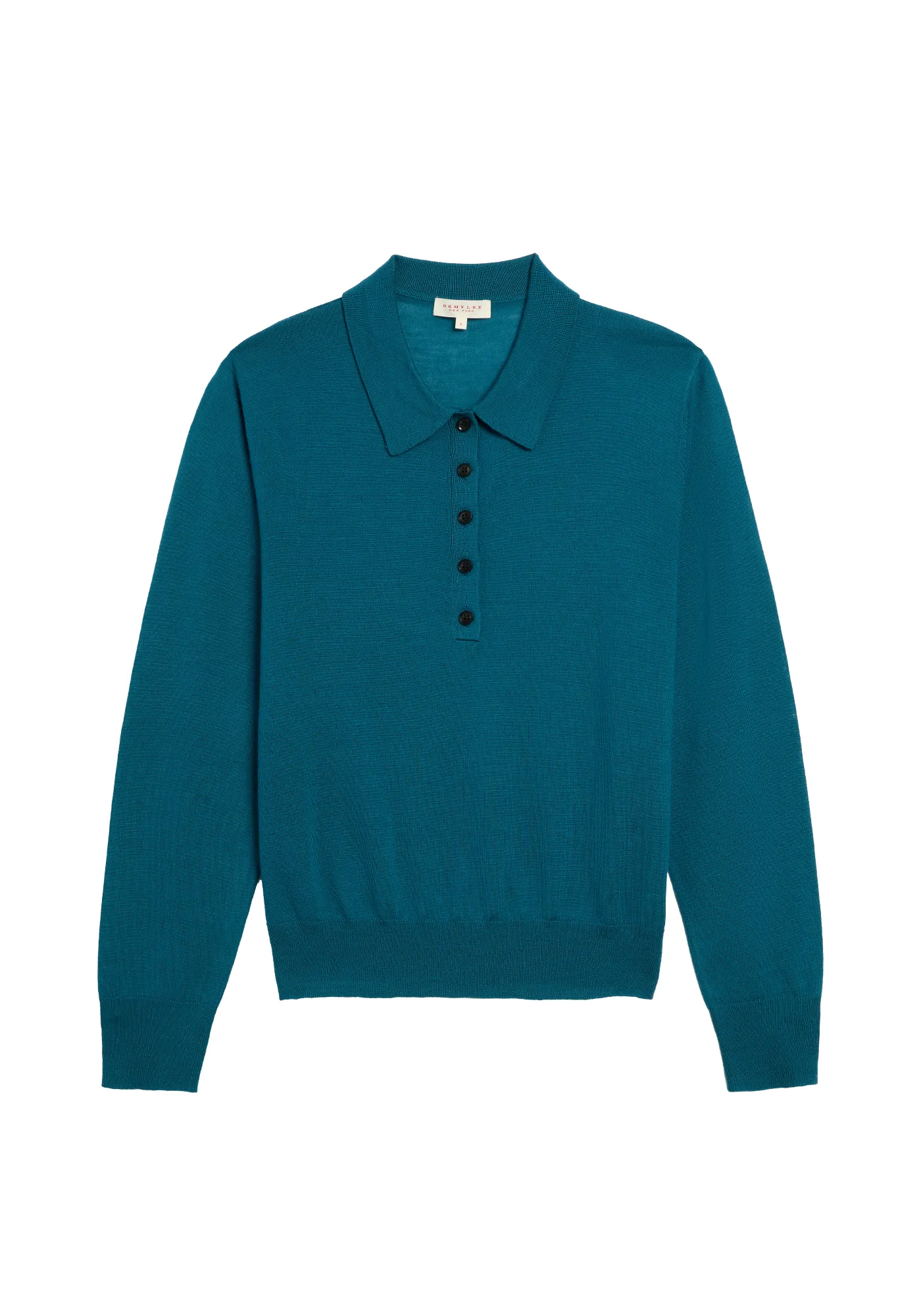 Monica Superfine Merino Wool Polo sold by DEMYLEE product image thumbnail 4