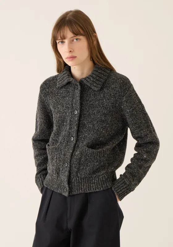 Julien Confetti Wool Alpaca Cardigan made by DEMYLEE