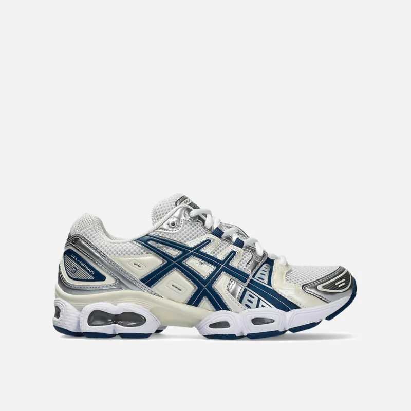WMNS GEL-NIMBUS 9 - WHITE / LIGHT INDIGO sold by Lapstone & Hammer