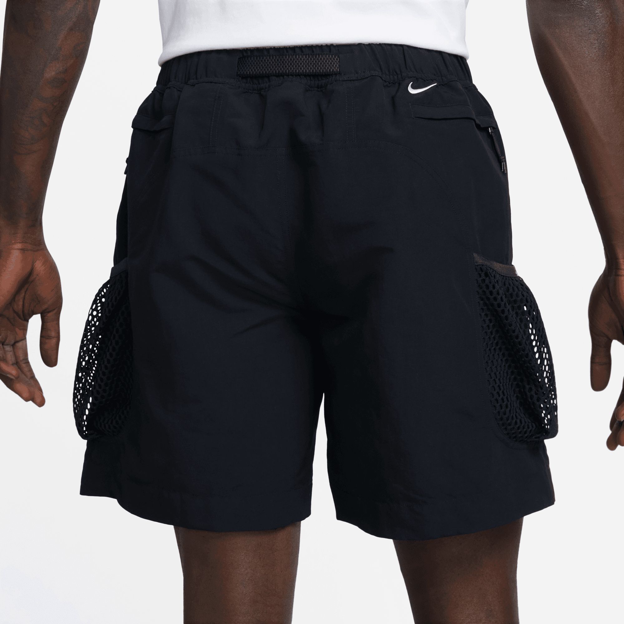 NIKE ACG CARGO 'SNOWGRASS" SHORTS - BLACK sold by Lapstone & Hammer product image thumbnail 3