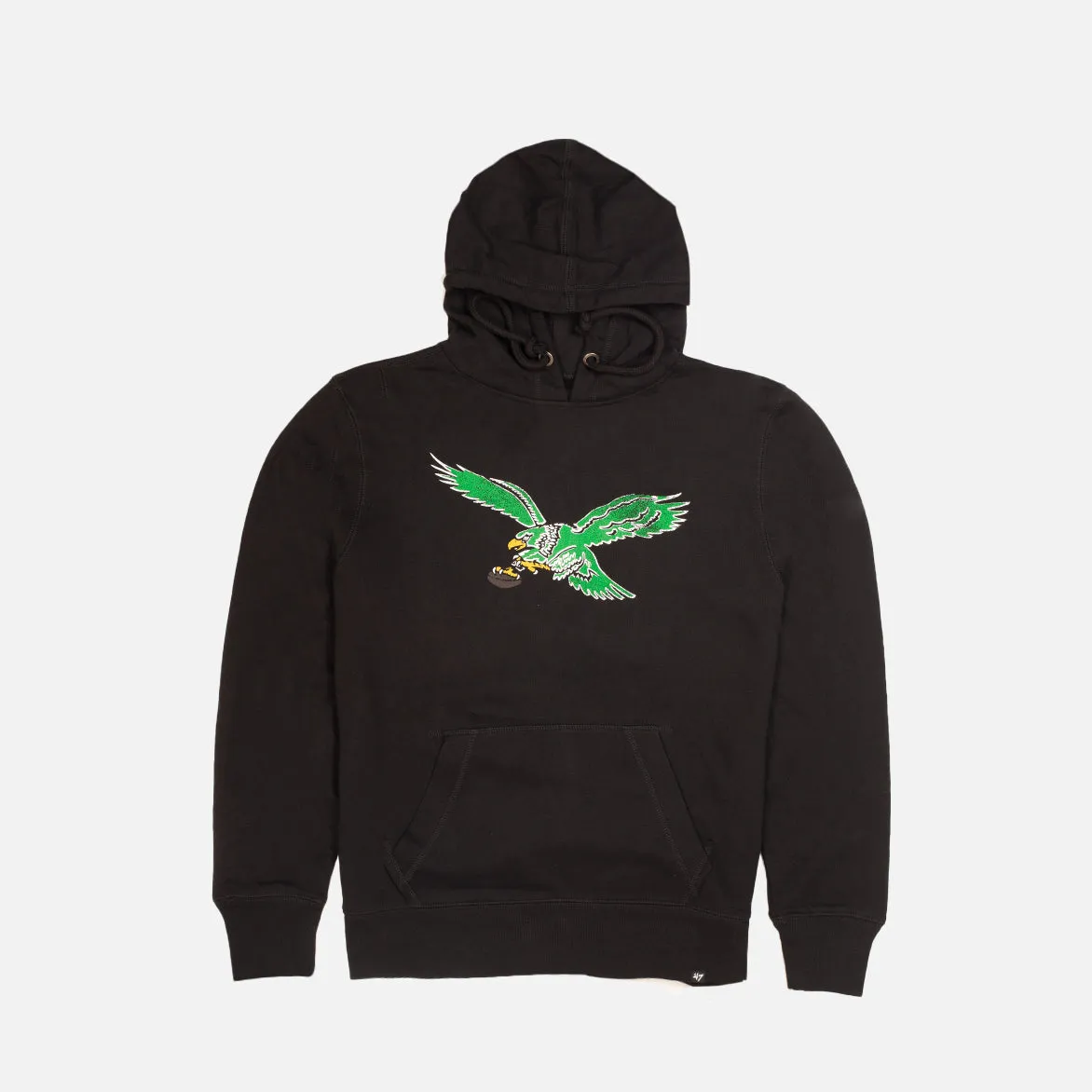 PHILADELPHIA EAGLES HISTORIC HOODIE - BLACK sold by Lapstone & Hammer