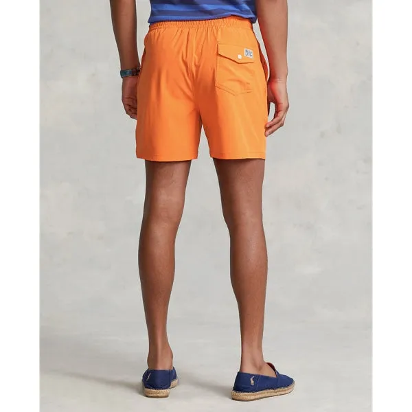 TRAVELER SWIM TRUNK - SAILING ORANGE sold by Lapstone & Hammer product image thumbnail 3