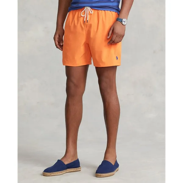 TRAVELER SWIM TRUNK - SAILING ORANGE sold by Lapstone & Hammer product image thumbnail 2