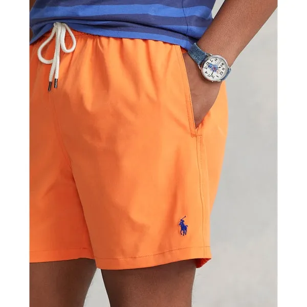 TRAVELER SWIM TRUNK - SAILING ORANGE sold by Lapstone & Hammer product image thumbnail 4