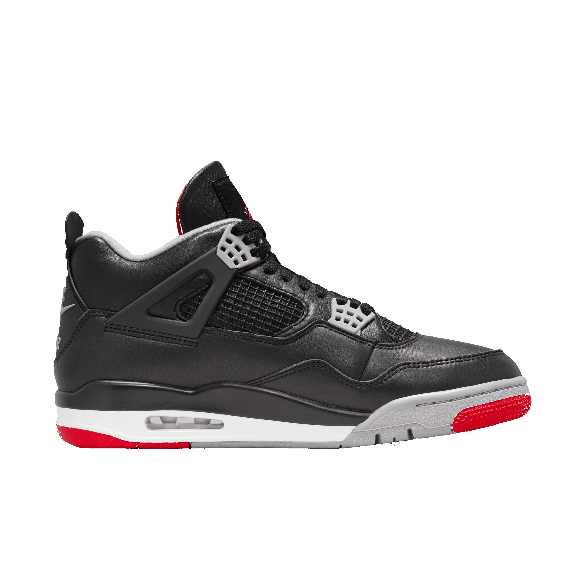 AIR JORDAN 4 RETRO "BRED REIMAGINED" sold by Lapstone & Hammer product image thumbnail 3