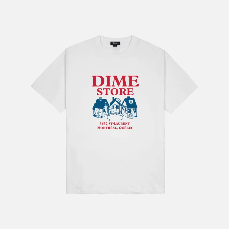 SKATESHOP T-SHIRT - WHITE sold by Lapstone & Hammer