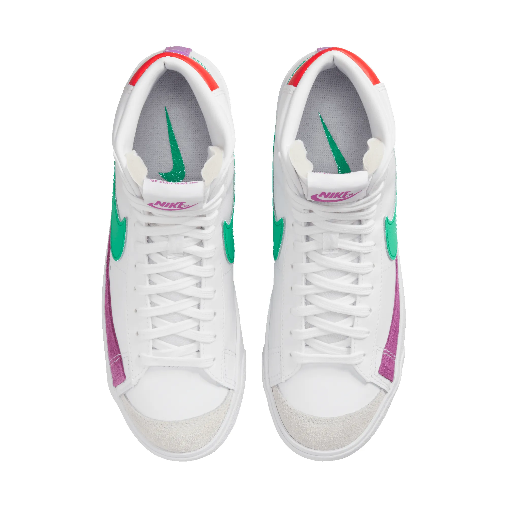 WMNS BLAZER MID`77 VINTAGE - WHITE / PICANTE RED / STADIUM GREEN sold by Lapstone & Hammer product image thumbnail 5