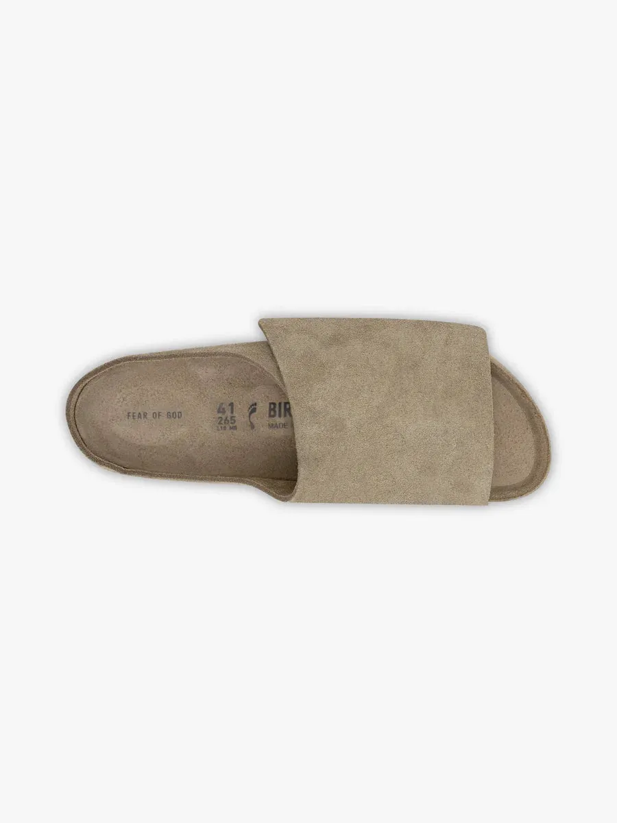 FOG X BIRKENSTOCK LOS FELIZ SUEDE - TAUPE sold by Lapstone & Hammer product image thumbnail 2