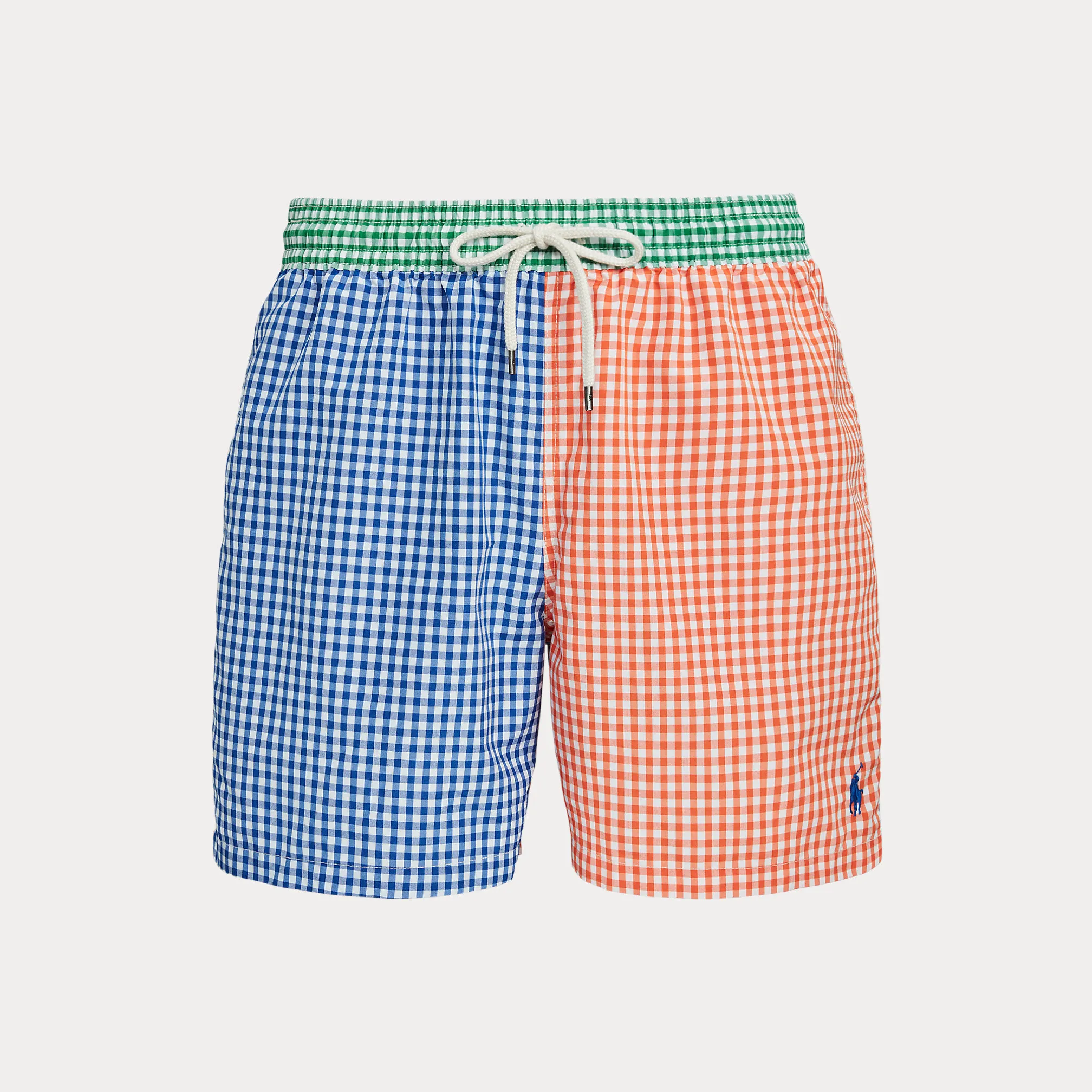 TRAVELER SWIM TRUNK - Blue / Green / Orange sold by Lapstone & Hammer