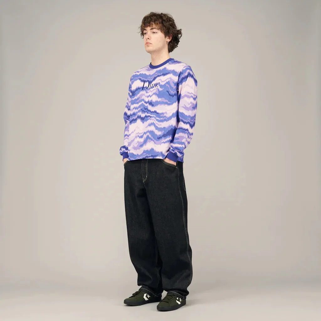 FREQUENCY LS SHIRT - PURPLE sold by Lapstone & Hammer product image thumbnail 2