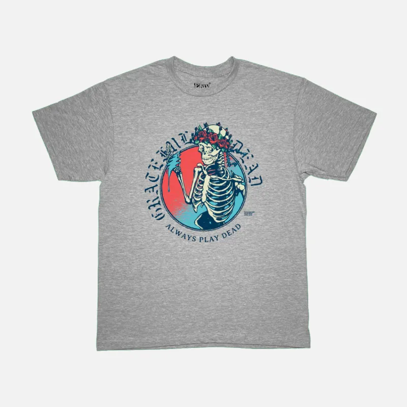 MELTING BOLT SS TEE - GREY made by Lapstone & Hammer