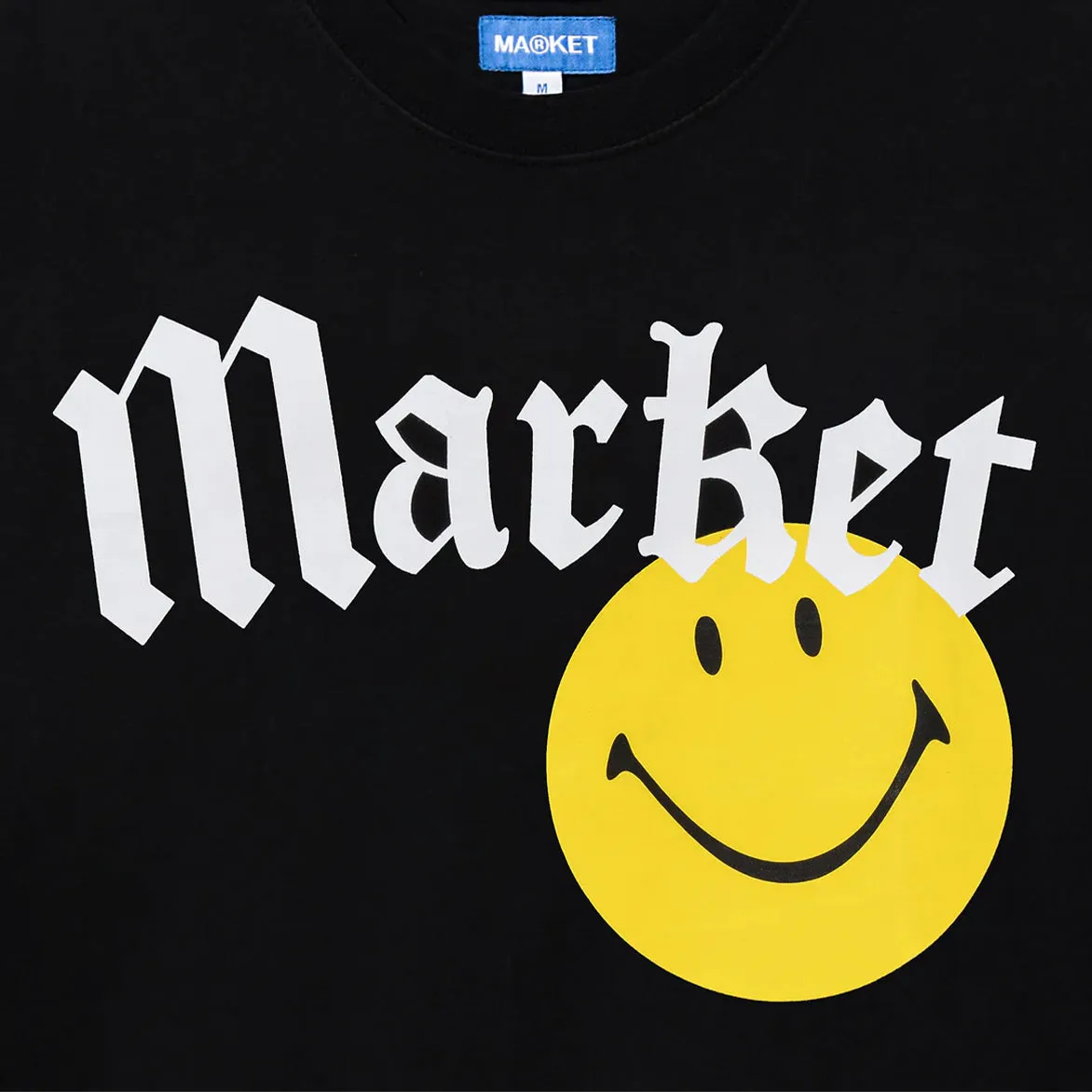 SMILEY GOTHIC T-SHIRT - WASHED BLACK sold by Lapstone & Hammer product image thumbnail 2