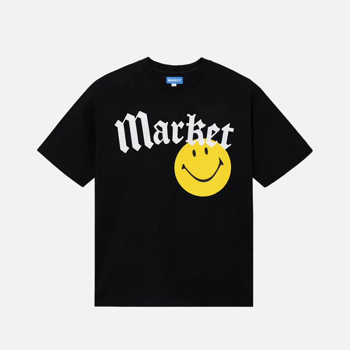 SMILEY GOTHIC T-SHIRT - WASHED BLACK sold by Lapstone & Hammer
