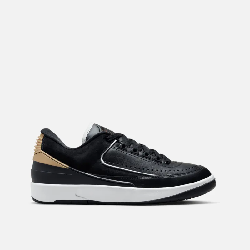 WMNS AIR JORDAN 2 RETRO LOW "BLACK / VARSITY RED" sold by Lapstone & Hammer