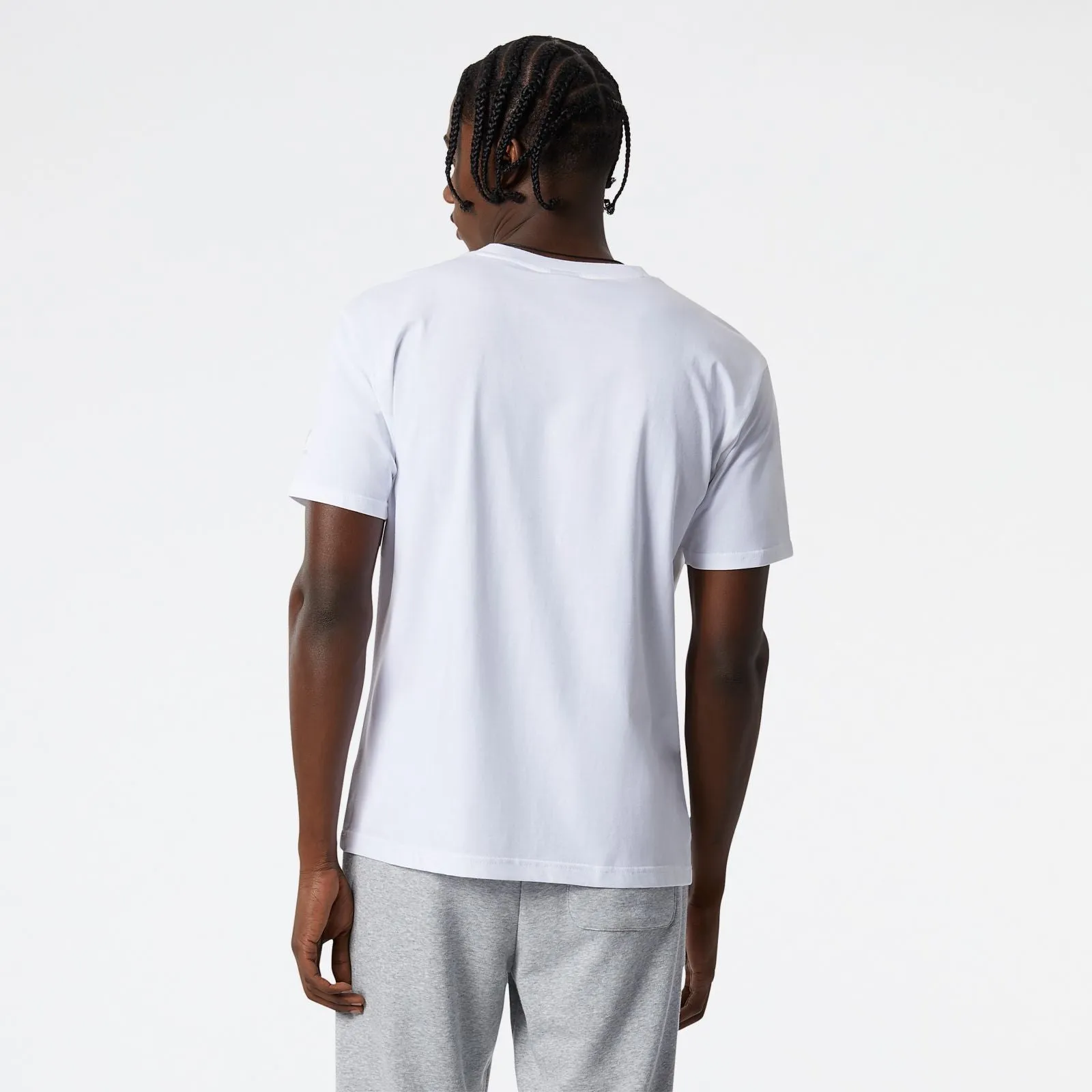 NB Essentials Celebrate Run Tee - WHITE sold by Lapstone & Hammer product image thumbnail 2