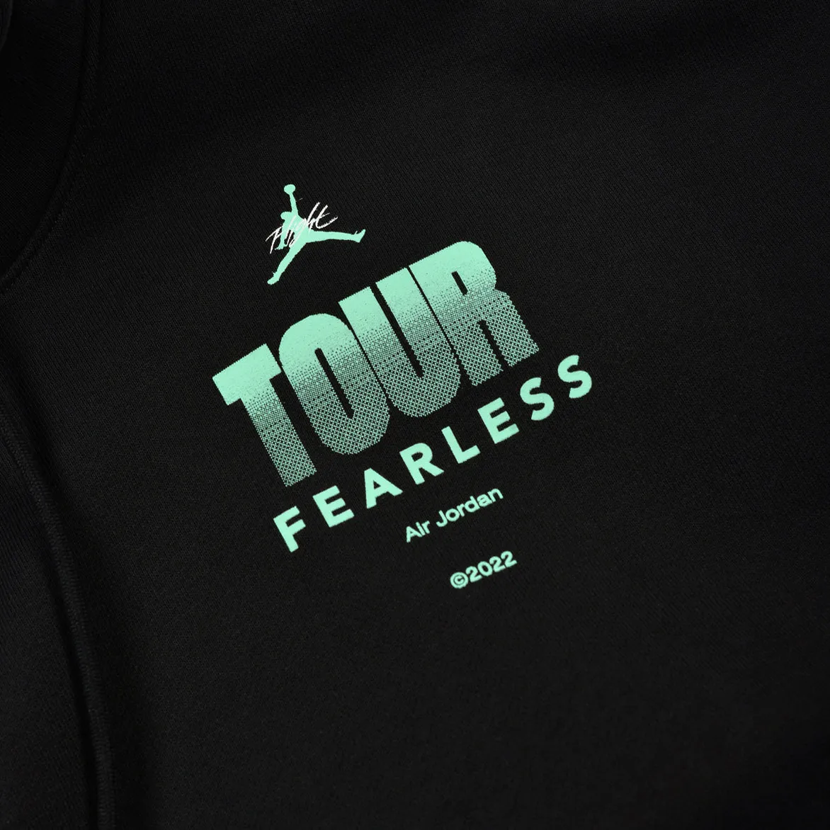 WMNS AIR JORDAN HL FEARLESS HOODIE - BLACK sold by Lapstone & Hammer product image thumbnail 3