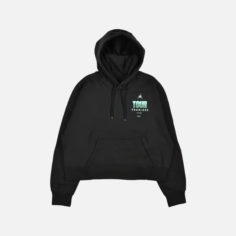WMNS AIR JORDAN HL FEARLESS HOODIE - BLACK sold by Lapstone & Hammer