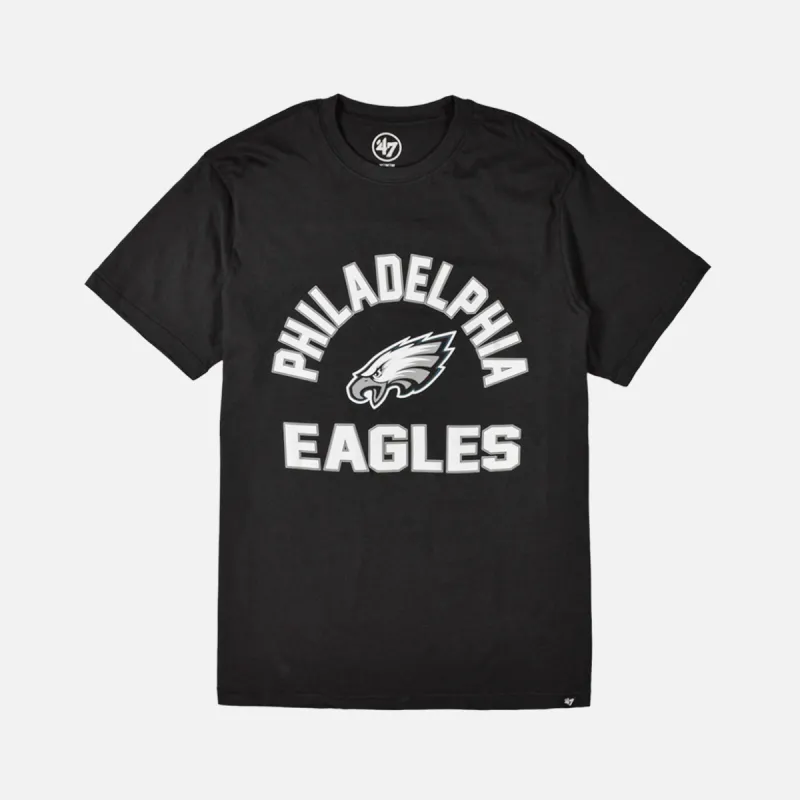 PHILADELPHIA EAGLES ARCH SUPER VIRAL TEE - BLACK / WHITE sold by Lapstone & Hammer