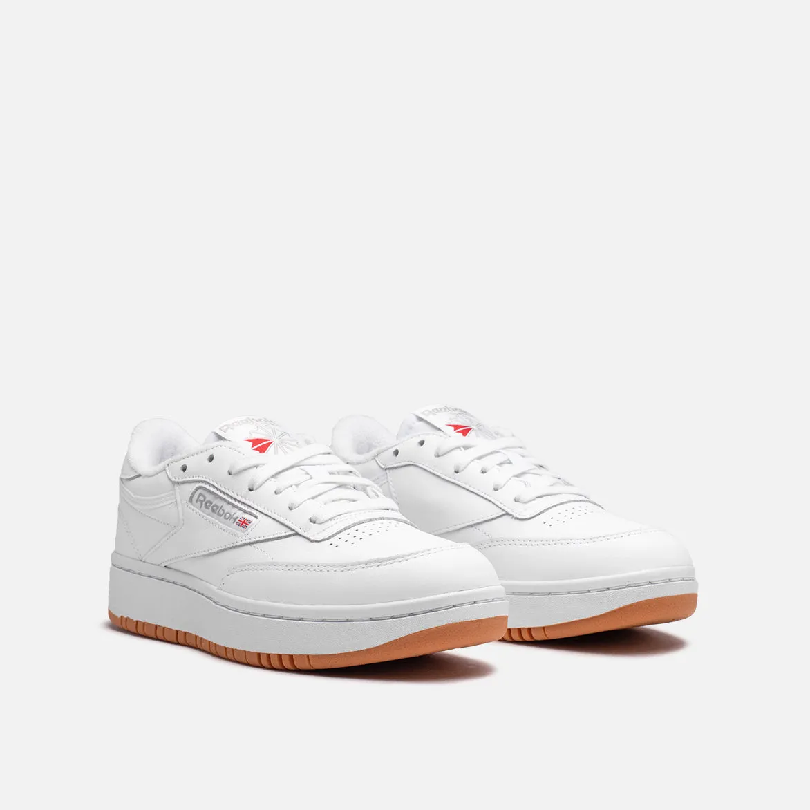 WMNS CLUB C DOUBLE - WHITE / GUM sold by Lapstone & Hammer product image thumbnail 3