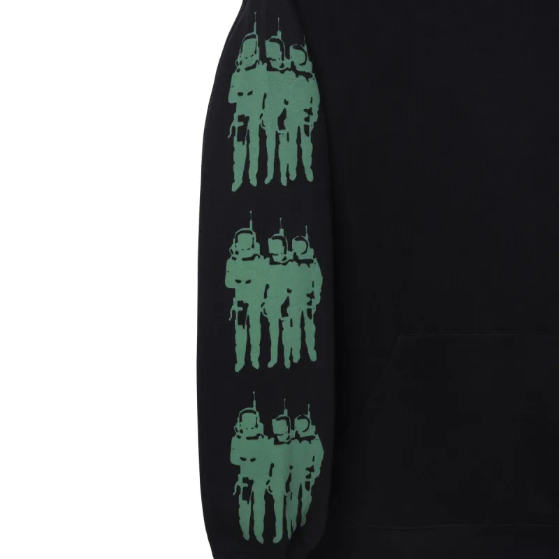 COMPOUND X SAVE THE DUCK HOODED ALVARO PARKA - GOLDEN / BLACK sold by Lapstone & Hammer