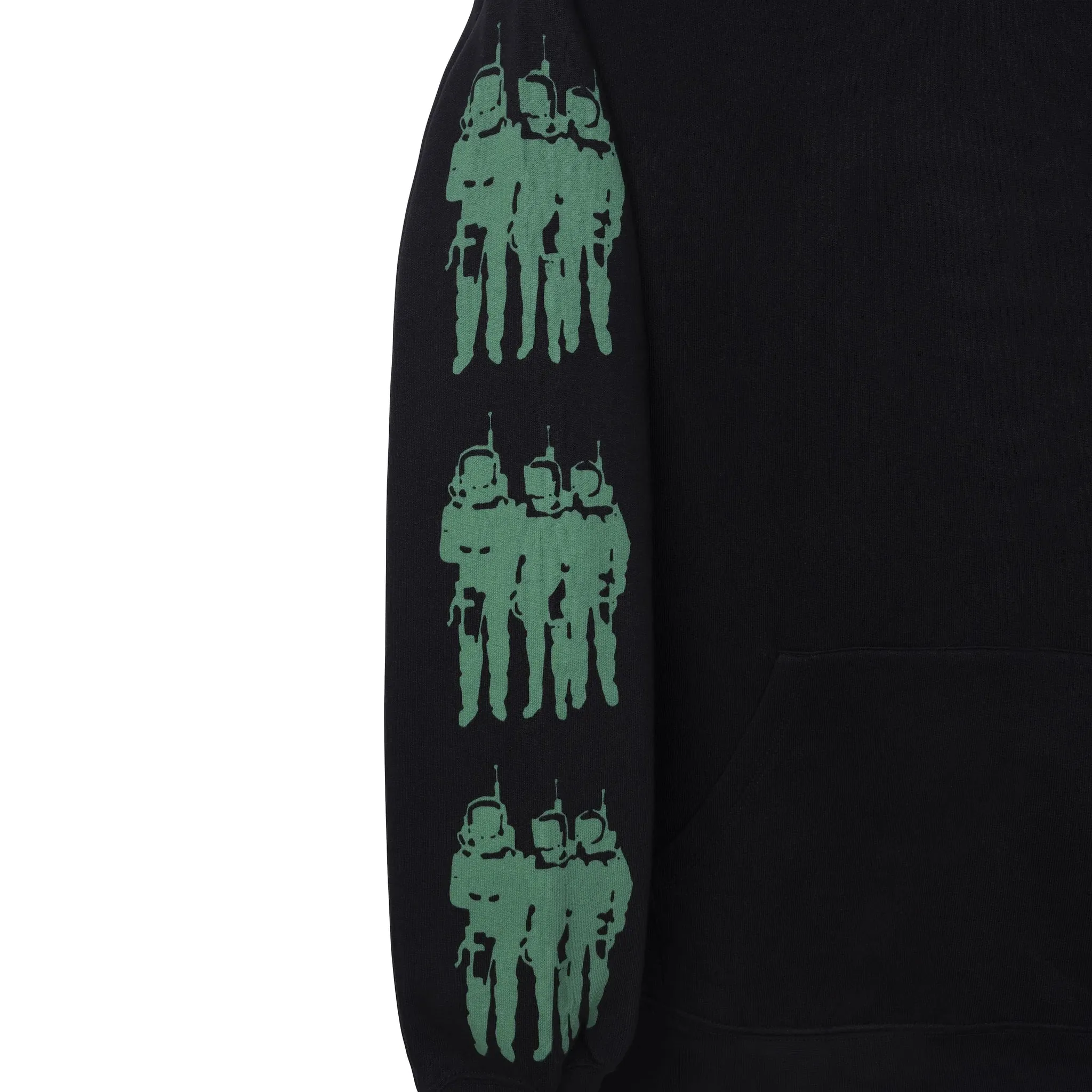 WILD RECORD HOODIE - BLACK sold by Lapstone & Hammer product image thumbnail 3