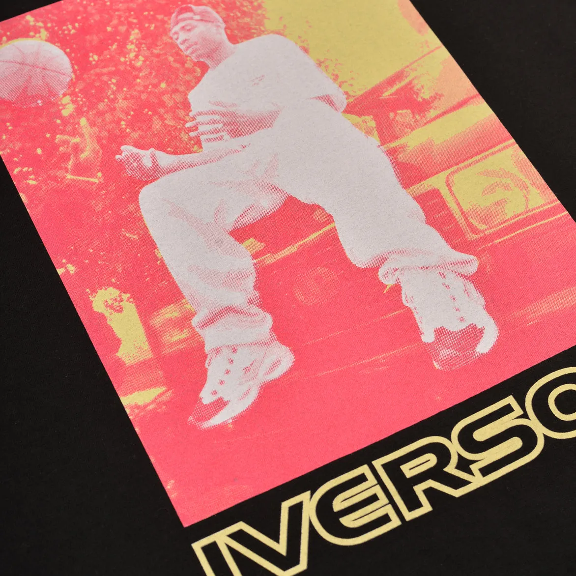 ALLEN IVERSON "HOT COLORS" TEE - BLACK sold by Lapstone & Hammer product image thumbnail 3