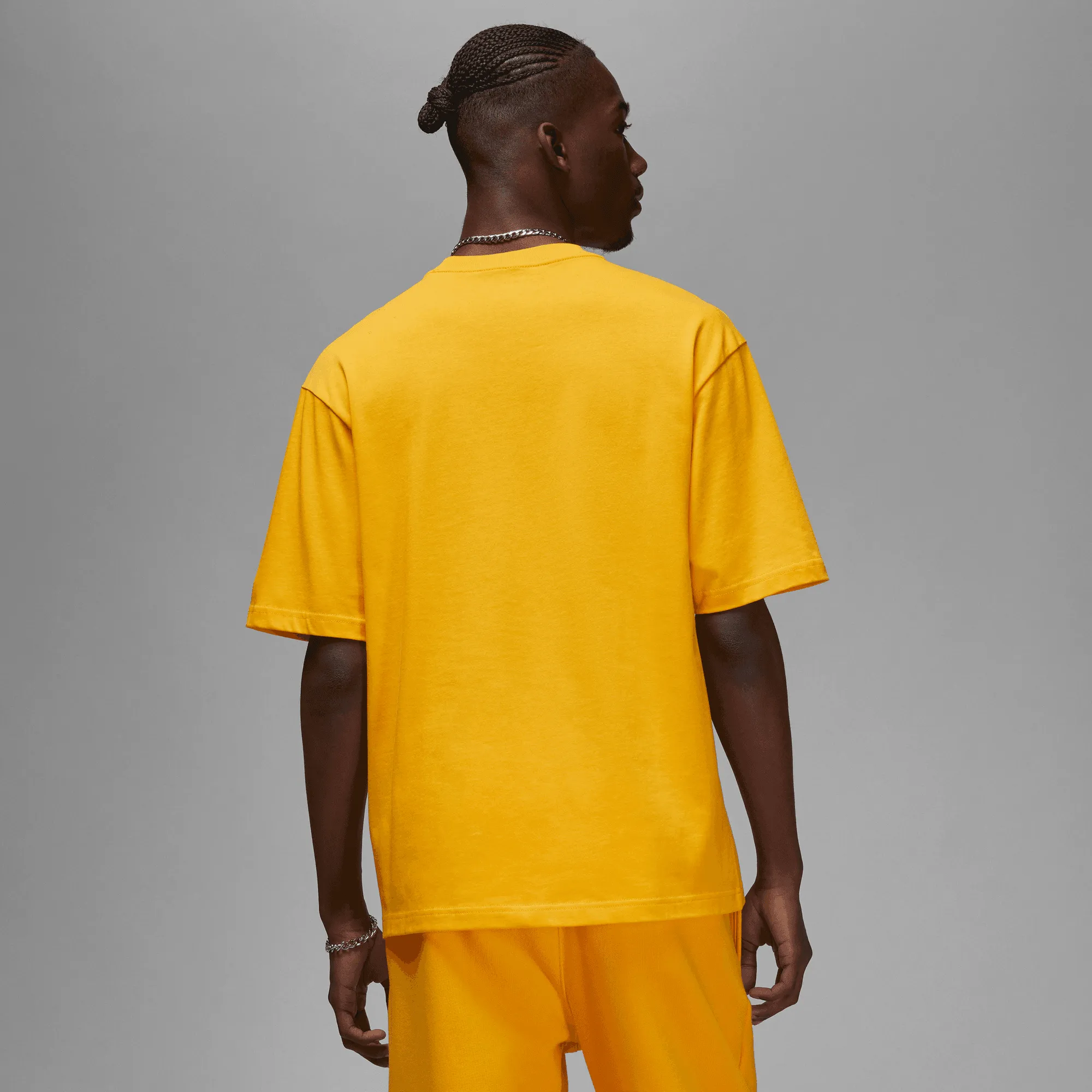 JORDAN WORDMARK MEN`S S/S TEE - GOLD sold by Lapstone & Hammer product image thumbnail 3