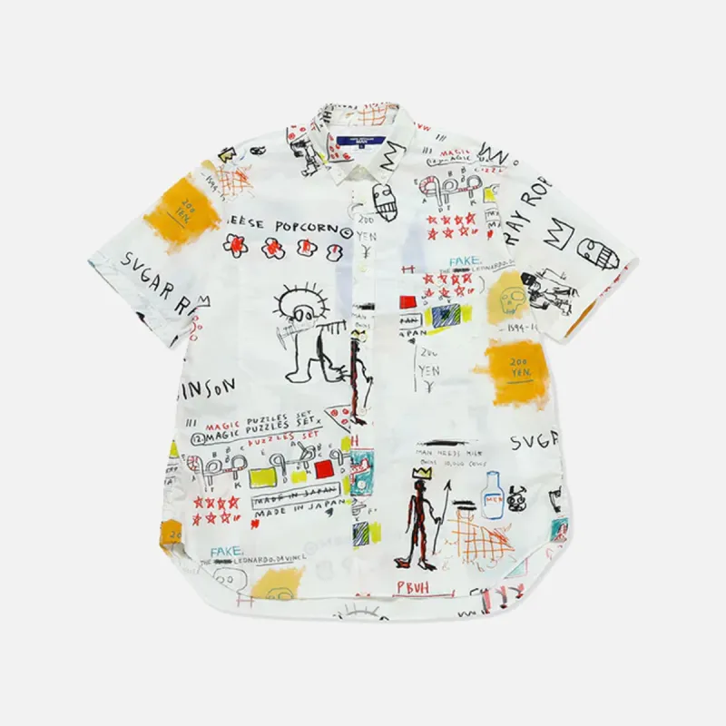 BASQUIAT SHIRT - WHITE sold by Lapstone & Hammer
