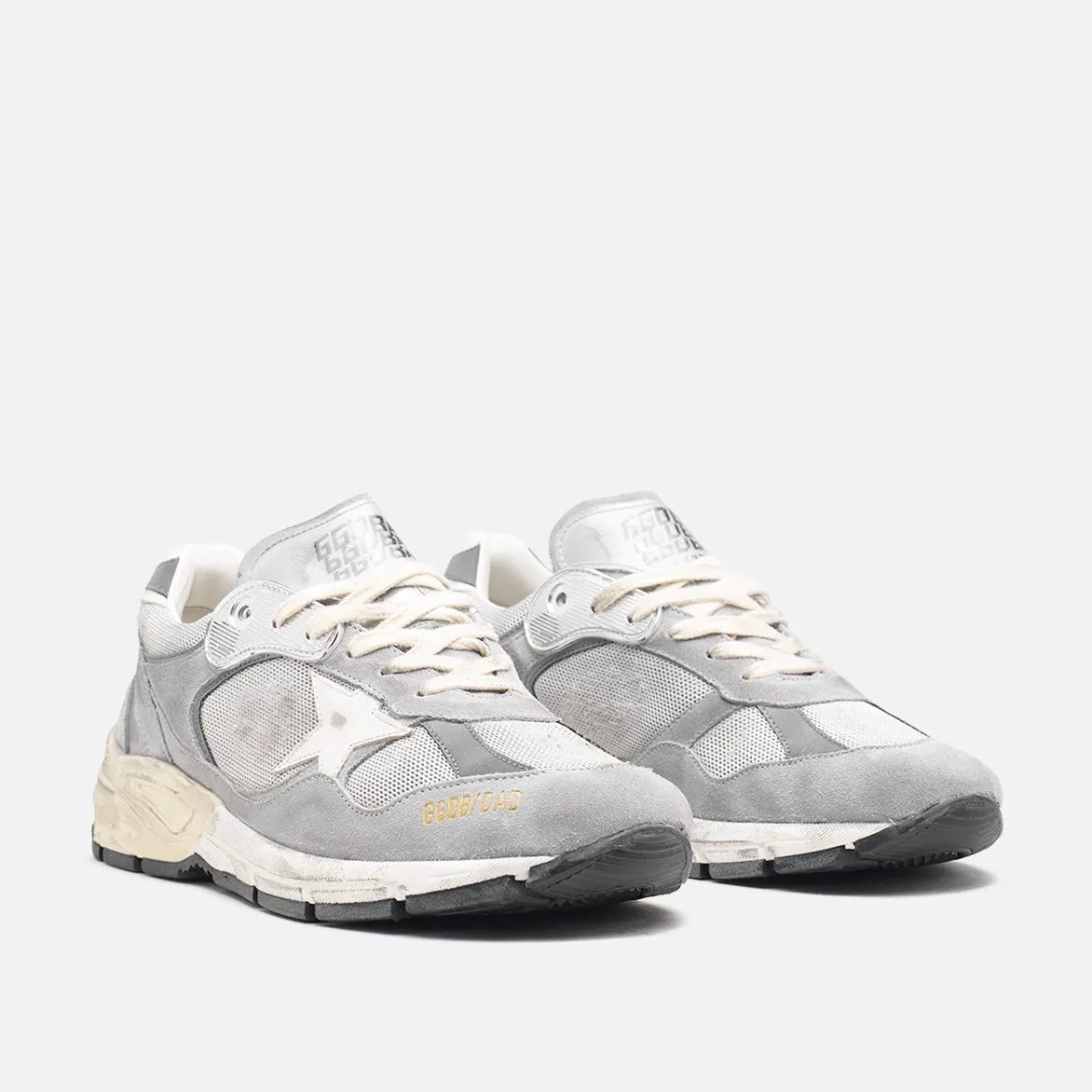 RUNNING DAD SUEDE - GREY / SILVER / WHITE sold by Lapstone & Hammer product image thumbnail 2