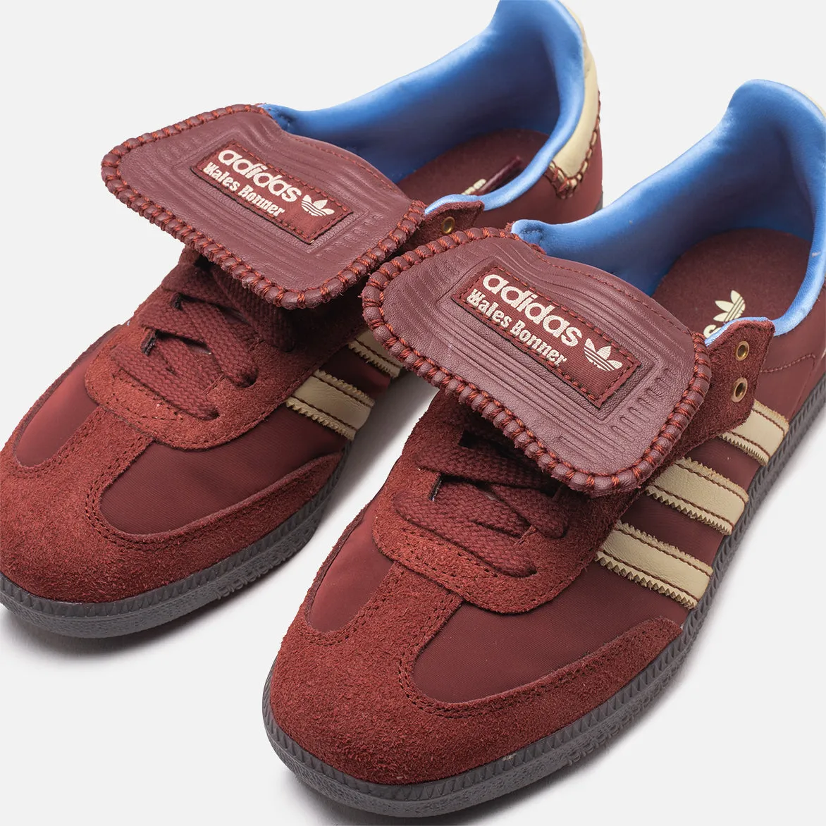 靴 adidas x Wales Bonner SambaNylonFoxBrown Wales Bonner X Samba Nylon 'Fox Brown' - Adidas - IE0579