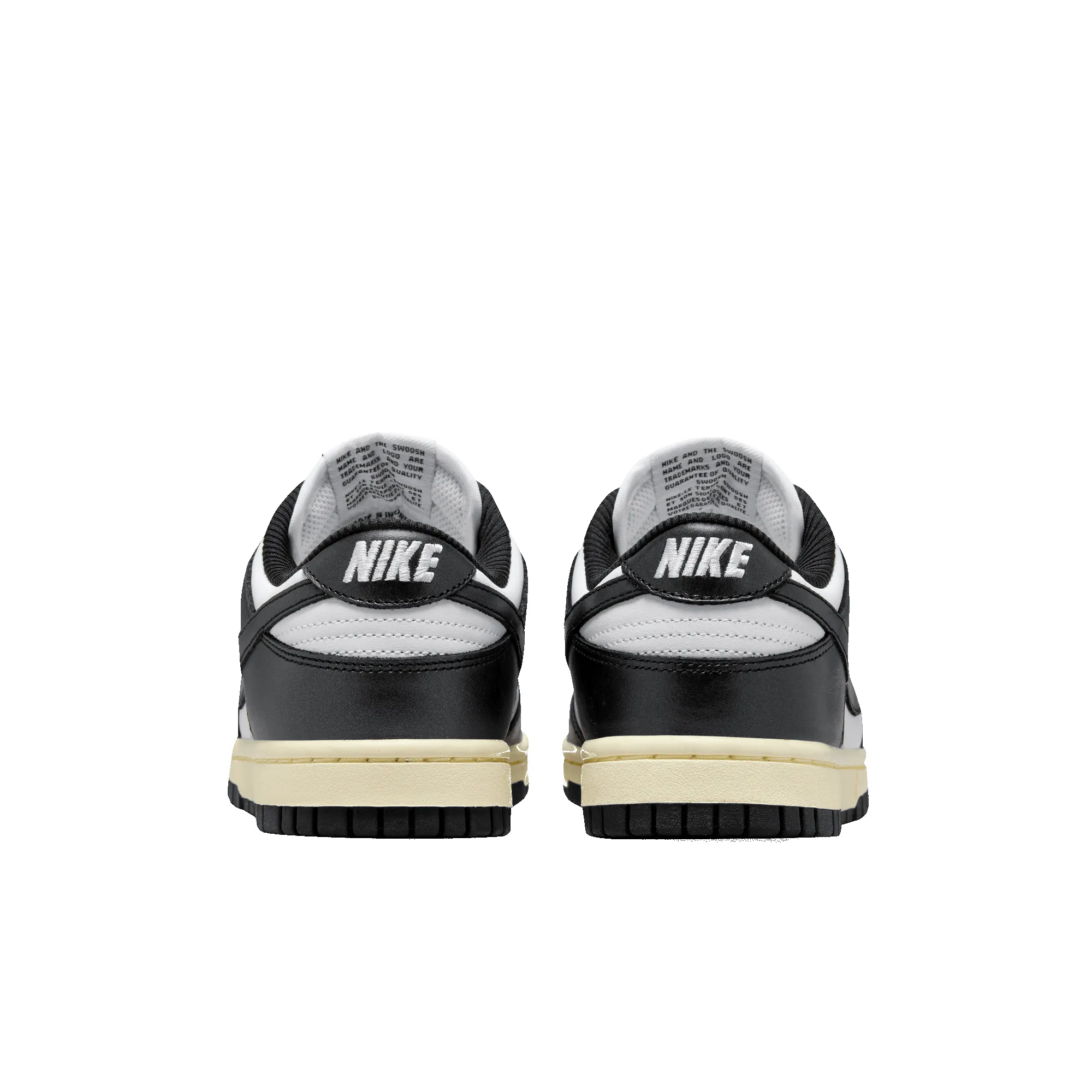 WMNS DUNK LOW VINTAGE "BLACK / WHITE" sold by Lapstone & Hammer product image thumbnail 4