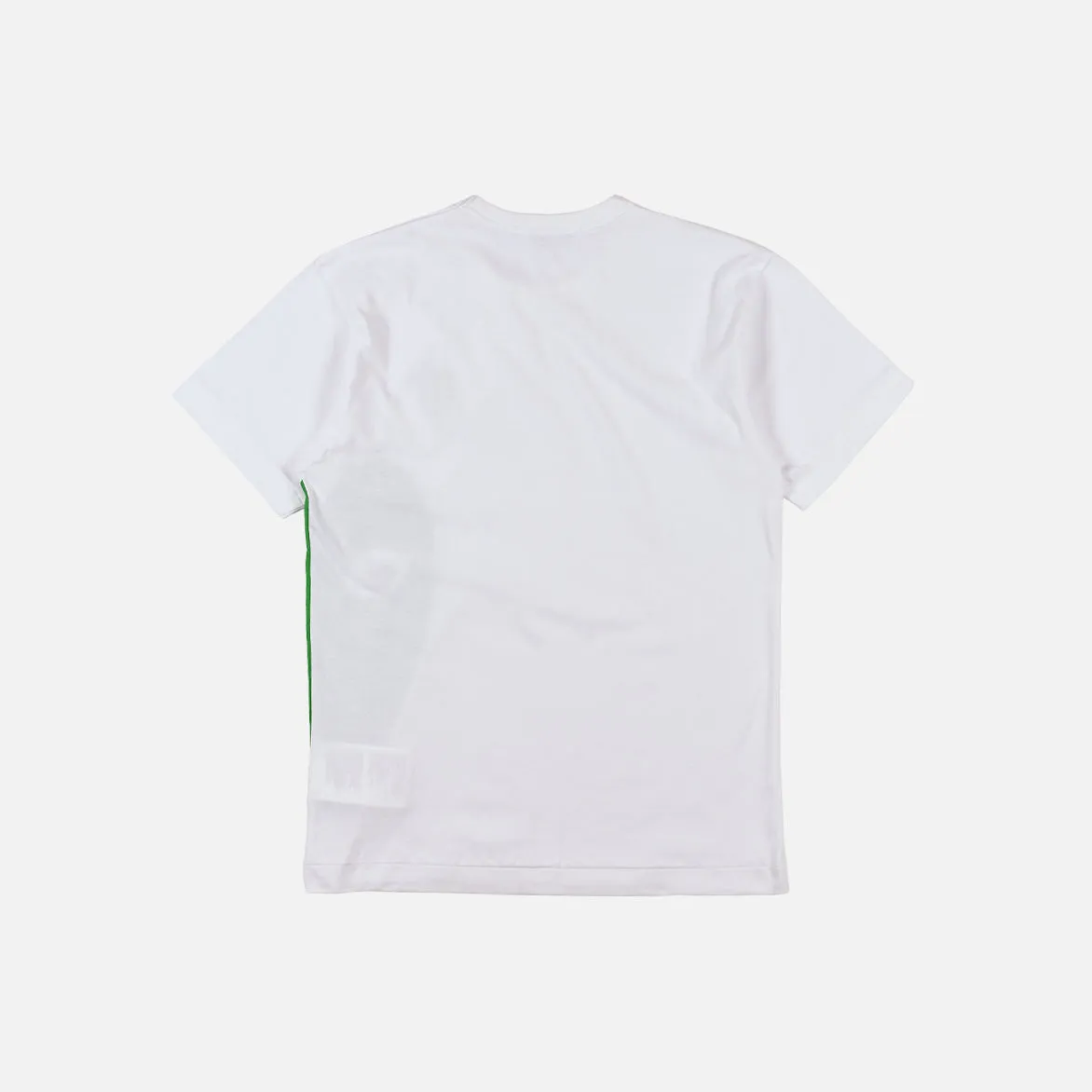 SIDE HEART TEE - WHITE / GREEN sold by Lapstone & Hammer product image thumbnail 2