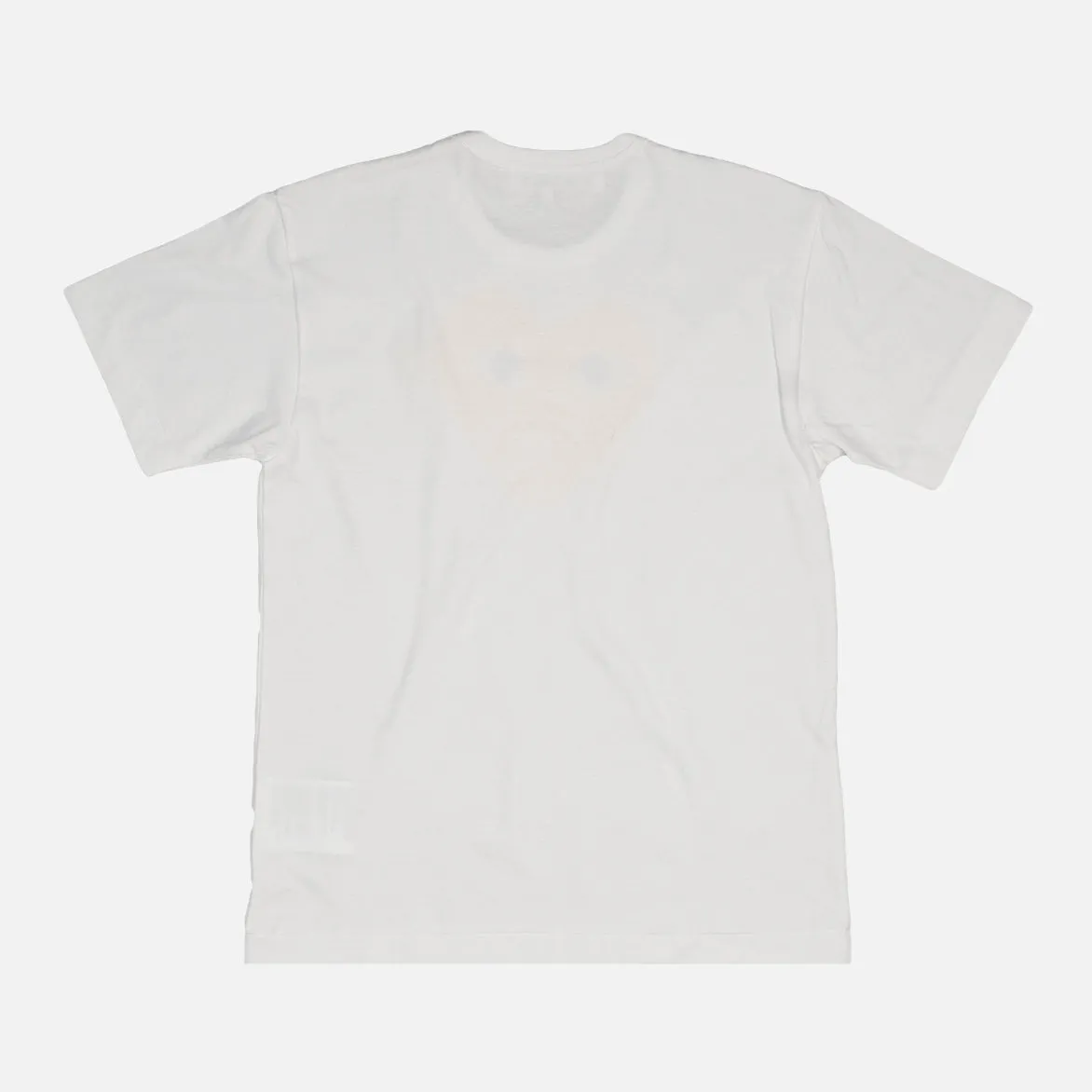DOUBLE HEART LOGO TEE - WHITE / PINK sold by Lapstone & Hammer product image thumbnail 2