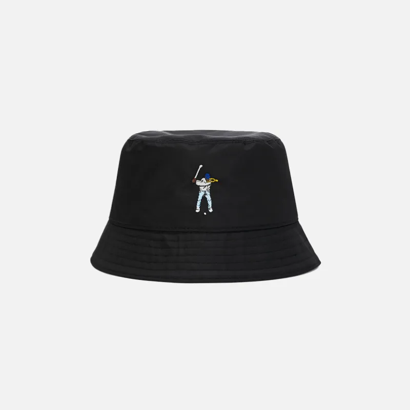 NYLON BUCKET HAT - BLACK sold by Lapstone & Hammer