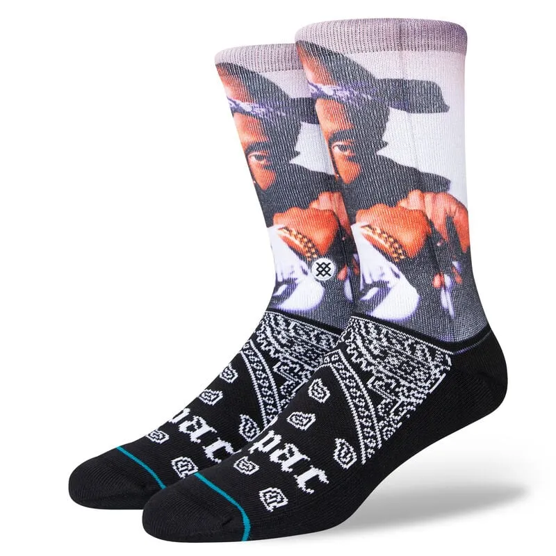 MAKAVELI TUPAC SOCKS sold by Lapstone & Hammer