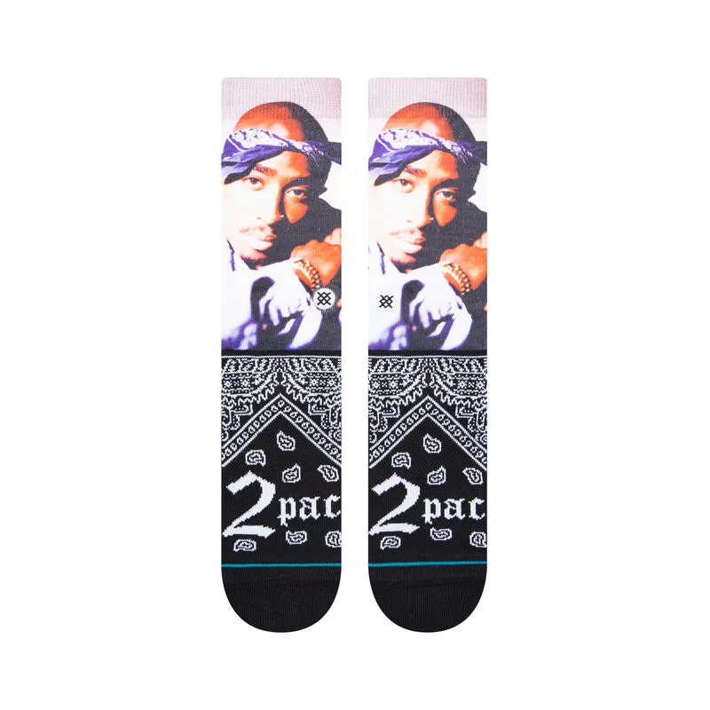 MAKAVELI TUPAC SOCKS sold by Lapstone & Hammer product image thumbnail 2