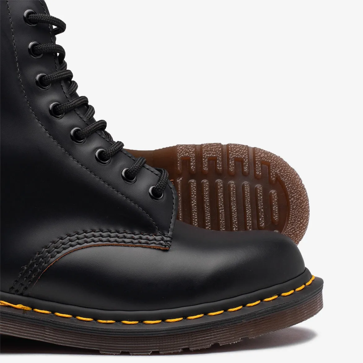 VINTAGE 1460 MADE IN ENGLAND - BLACK sold by Lapstone & Hammer product image thumbnail 4