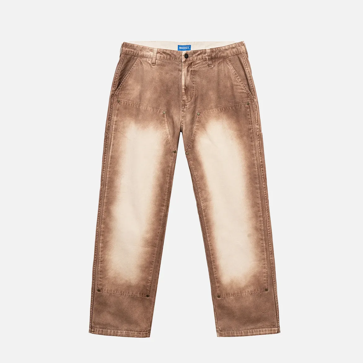 MARGINS DOUBLE KNEE PANTS - ECRU sold by Lapstone & Hammer