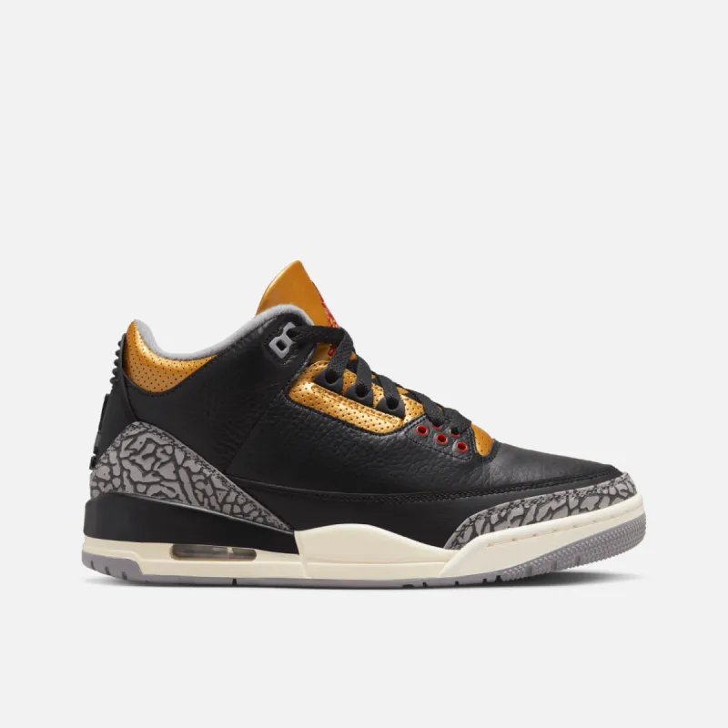 WMNS AIR JORDAN 3 RETRO "BLACK GOLD" sold by Lapstone & Hammer