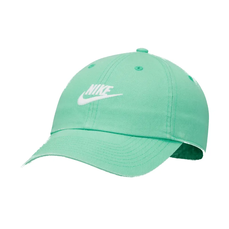 Nike Futura Washed Cap - GREEN / WHITE sold by Lapstone & Hammer